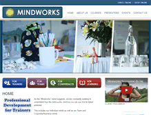 Tablet Screenshot of mindworksteam.com.au